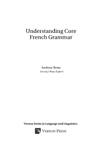 Understanding Core French Grammar