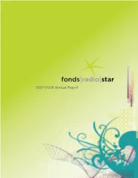 2007-2008 Annual Report