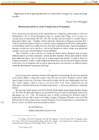 Pagebreaks in the Original Publication Are Indicated in Margine by a Slash and Page Number