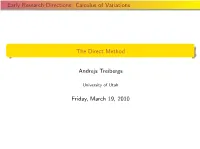 The Direct Method