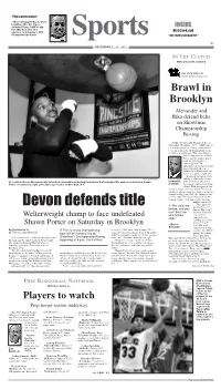 Devon Defends Title