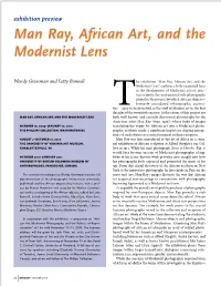 Man Ray, African Art, and the Modernist Lens