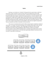 Jennifer Moore Pipeline Pipelining Is an Instruction Set in the Xeon Phi