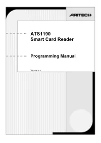 ATS1190 Smart Card Reader