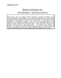 Entered Apprentice