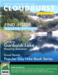 Garibaldi Lake FIND INSIDE