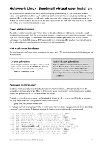 Huiswerk Linux: Sendmail Virtual User Instellen