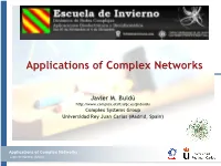 Introduction to Complex Networks 1.1.- What Is a (Complex) Network? 1.2.- Types of Networks 1.3.- Basic Concepts About Networks 1.4.- Brief Historical Background