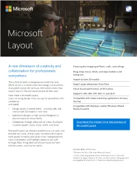 Microsoft Layout