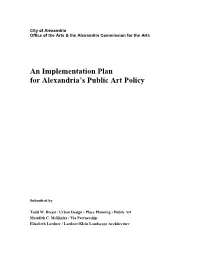 Public Art Implementation Plan
