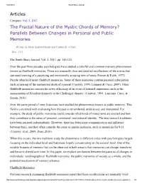 Articles the Fractal Nature of the Mystic Chords of Memory? Parallels