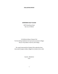 Evaluation Team Report October 2010