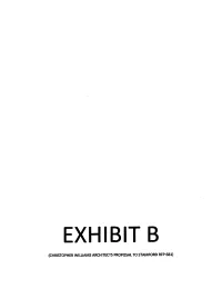 Ex B. Architect's Proposal