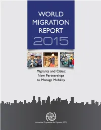World Migration Report 2 015