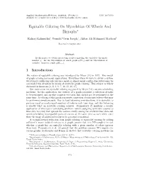 Equitable Coloring on Mycielskian of Wheels and Bigraphs∗