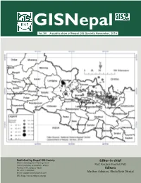 GIS Nepal Newsletter.Indd