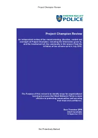 Project Champion Review