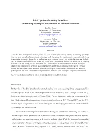 Riled up About Running for Office: Examining the Impact of Emotions on Political Ambition
