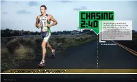 Chasing 2:40 Despite Deeper Pro Fields
