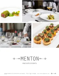 Private Events
