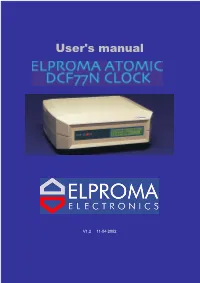 DCF PC Clock Is Send to the Computer at the Half of the Second (Can Be the Same Second!)