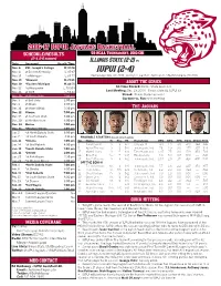 IUPUI (2-4) Nov
