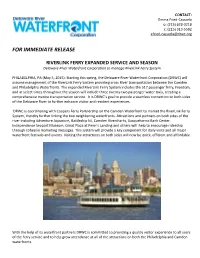 For Immediate Release