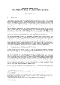 Freight Forwarder Bills of Lading and the Cro Case