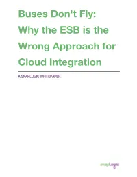 From ESB to Integration Platform As a Service (Ipaas)