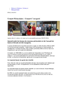 Urmatt Périscolaire - Urmatt C’Est Parti