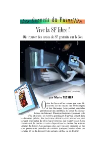 Vive La SF Libre ! Où Trouver Des Textes De SF Gratuits Sur Le Net