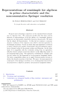 Representations of Semisimple Lie Algebras in Prime Characteristic and the Noncommutative Springer Resolution