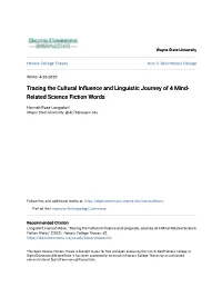 Tracing the Cultural Influence and Linguistic Journey of 4 Mind-Related Science Fiction Words" (2020)