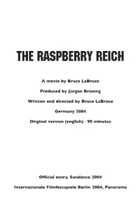 The Raspberry Reich
