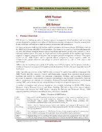 ARIS Toolset IDS Scheer