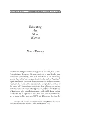 Educating the Stoic Warrior