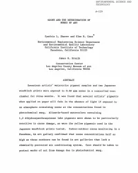 Ozone and the Deterioration of Works of Art