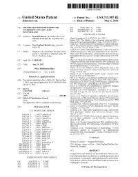 (10) Patent No.: US 8715987 B2