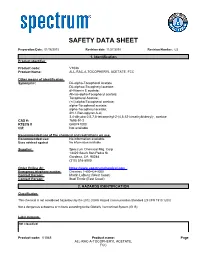 Safety Data Sheet