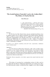 The Ethics of Charles Darwin
