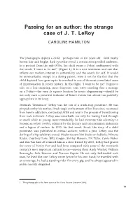 The Strange Case of J. T. Leroy