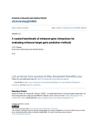 A Curated Benchmark of Enhancer-Gene Interactions for Evaluating Enhancer-Target Gene Prediction Methods