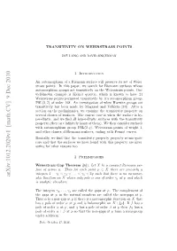 Arxiv:1012.2020V1 [Math.CV]