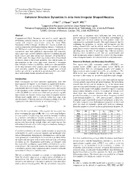 Coherent Structure Dynamics in Jets from Irregular Shaped Nozzles