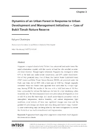 Dynamics of an Urban Forest in Response to Urban Development and Management Initiatives — Case of Bukit Timah Nature Reserve