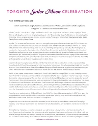 For Immediate Release