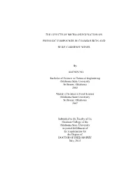 The Effects of Micro-Oxygenation On
