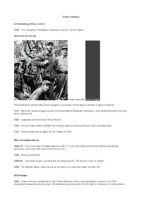 B1 Cuban History
