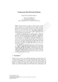 Promiscuous Mode Detection Platform