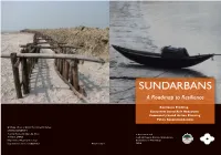 SUNDARBANS a Roadmap to Resilience